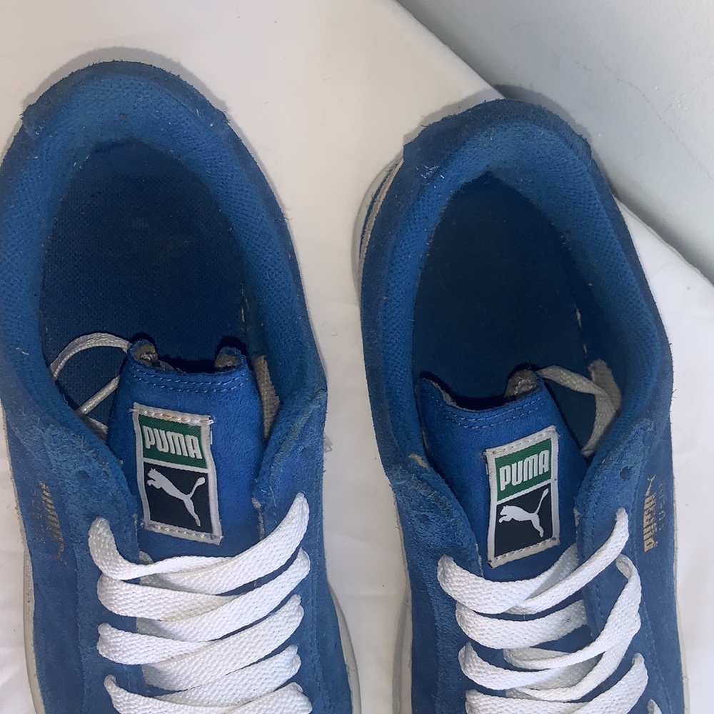Puma Classic Suede Jr Snorkel blue/white - Picture 5 of 10